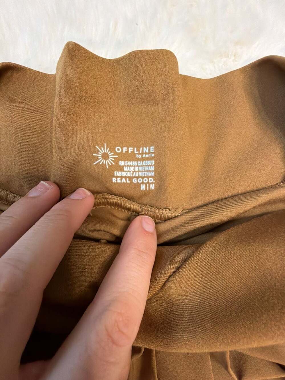 Offline by Aerie Pleated Tennis Skort in Brown - Picture 2 of 5